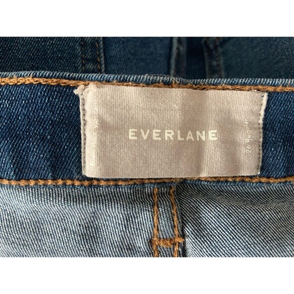 NWOT! Everlane Women’s Sz 26R Mid Rise Skinny Jean Medium Blue Ankle - Picture 6 of 6
